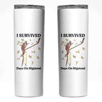 Marcus The Worm Meme Skinny Tumbler Funny 67 Six Seven Brain Rot - Wonder Print Shop