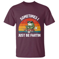 Funny Frog Meme T Shirt Sometimes I Just Be Fartin - Wonder Print Shop