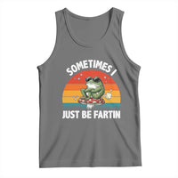 Funny Frog Meme Tank Top Sometimes I Just Be Fartin - Wonder Print Shop