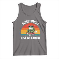 Funny Frog Meme Tank Top Sometimes I Just Be Fartin - Wonder Print Shop