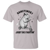 Funny Groundhog Scooter T Shirt Sometimes I Just Be Fartin - Wonder Print Shop