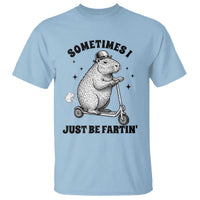 Funny Groundhog Scooter T Shirt Sometimes I Just Be Fartin - Wonder Print Shop