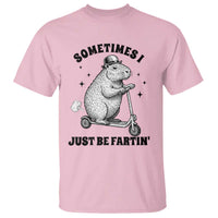 Funny Groundhog Scooter T Shirt Sometimes I Just Be Fartin - Wonder Print Shop
