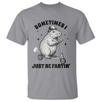 Funny Groundhog Scooter T Shirt Sometimes I Just Be Fartin - Wonder Print Shop