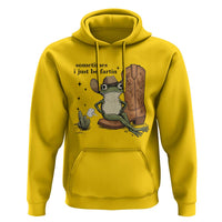 Funny Cowboy Frog Hoodie Sometimes I Just Be Fartin - Wonder Print Shop