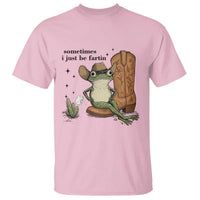 Funny Cowboy Frog T Shirt Sometimes I Just Be Fartin - Wonder Print Shop
