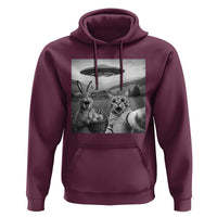 Funny Easter Hoodie Christian Cat Selfie Bunny Meme