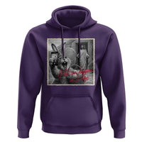Funny Easter Jesus Hoodie Christian Jesus Come Back Bunny Selfie
