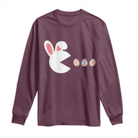 Funny Easter Long Sleeve Shirt Bunny Gamer Egg Hunter