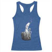 Marcus The Worm Diet Coke Racerback Tank Top Funny Drinking and Smoking Meme