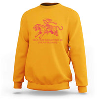 May Our Daughters Be Ungovernable Sweatshirt Vintage Cowgirl Hell Cat Women Empowerment