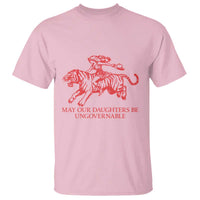 May Our Daughters Be Ungovernable T Shirt Vintage Cowgirl Hell Cat Women Empowerment