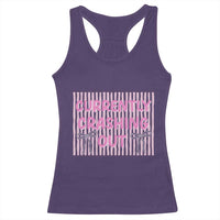 Currently Crashing Out Racerback Tank Top Coquette Pink Bow Sarcastic Funny Quote
