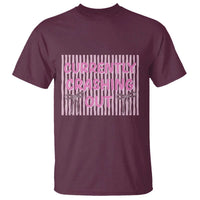 Currently Crashing Out T Shirt Coquette Pink Bow Sarcastic Funny Quote