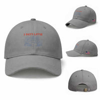3 Days Later Baseball Cap Funny Easter Jesus Christian Meme