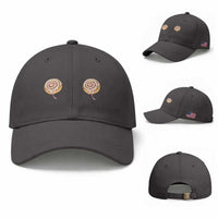 Funny Cinnamon Roll Baseball Cap Double Bakery Meme