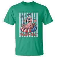 Chill The Fourth Out T Shirt Flamerica Flamingo 4th Of July