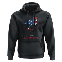 Flamingo 4Th Of July Patriotic USA Independence Flamerica Hoodie