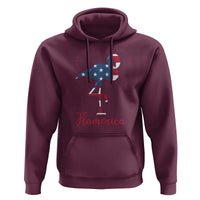 Flamingo 4Th Of July Patriotic USA Independence Flamerica Hoodie