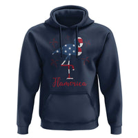 Flamingo 4Th Of July Patriotic USA Independence Flamerica Hoodie