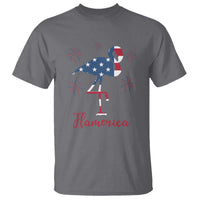 Flamingo 4Th Of July Patriotic USA Independence Flamerica T Shirt