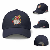 USA 250th Anniversary Santa Christmas In July Baseball Cap