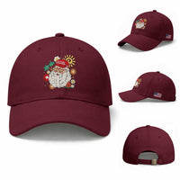 USA 250th Anniversary Santa Christmas In July Baseball Cap