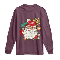 USA 250th Anniversary Santa Christmas In July Long Sleeve Shirt