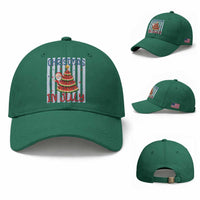 Funny Santa Christmas in July Baseball Cap Melon Christmas Tree Summer