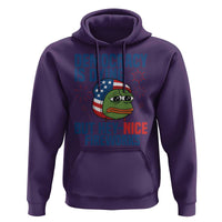 Funny Frog Meme 4th of July Hoodie 4th of Luly Democrary Is Dying But Hey Nice Fireworks - Wonder Print Shop