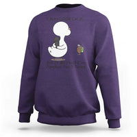 In My Head I Have Pecked You 3 Times Sweatshirt Funny Duck Sarcastic Farm Humor - Wonder Print Shop