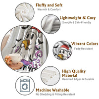 Funny Ghost Halloween Christmas Throw Blanket Ghost You - Wonder Print Shop