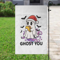 Funny Ghost Halloween Christmas Garden Flag Ghost You - Wonder Print Shop