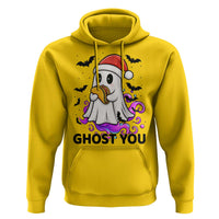 Funny Ghost Halloween Christmas Hoodie Ghost You - Wonder Print Shop