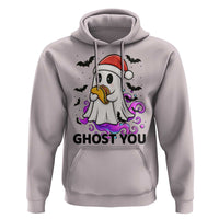 Funny Ghost Halloween Christmas Hoodie Ghost You - Wonder Print Shop