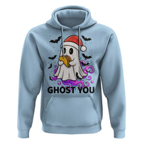 Funny Ghost Halloween Christmas Hoodie Ghost You - Wonder Print Shop