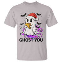 Funny Ghost Halloween Christmas T Shirt Ghost You - Wonder Print Shop