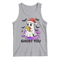 Funny Ghost Halloween Christmas Tank Top Ghost You - Wonder Print Shop