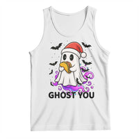 Funny Ghost Halloween Christmas Tank Top Ghost You - Wonder Print Shop