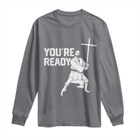 Funny Jesus Christian Meme Long Sleeve Shirt You Are Ready - Wonder Print Shop