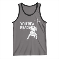 Funny Jesus Christian Meme Tank Top You Are Ready - Wonder Print Shop