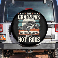 Some Grandpas Play Bingo Real Grandpas Drive Hotrods Spare Tire Cover 1932 American Classic Hotrod