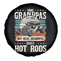 Some Grandpas Play Bingo Real Grandpas Drive Hotrods Spare Tire Cover 1932 American Classic Hotrod