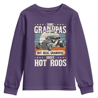 Some Grandpas Play Bingo Real Grandpas Drive Hotrods Youth Sweatshirt 1932 American Classic Hotrod