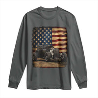 1932 American Classic Hotrod US Flag 4th of July Long Sleeve Shirt