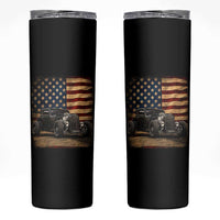 1932 American Classic Hotrod US Flag 4th of July Skinny Tumbler