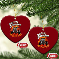Real Grandpas Drive Hotrods Ceramic Ornament Vintage 1932 Hotrod