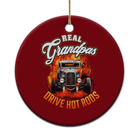 Real Grandpas Drive Hotrods Ceramic Ornament Vintage 1932 Hotrod