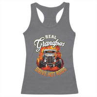 Real Grandpas Drive Hotrods Racerback Tank Top Vintage 1932 Hotrod
