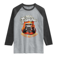 Real Grandpas Drive Hotrods Raglan Shirt Vintage 1932 Hotrod